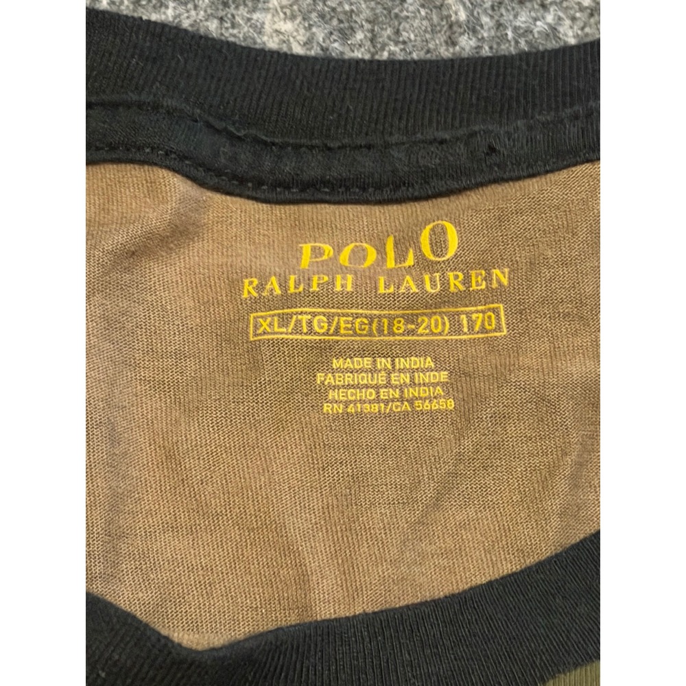 Polo Ralph Lauren Boys 4pc Lot Camo Tee Quilted Vest Colorblock Polo Jeans 16-20 - Picture 6 of 11